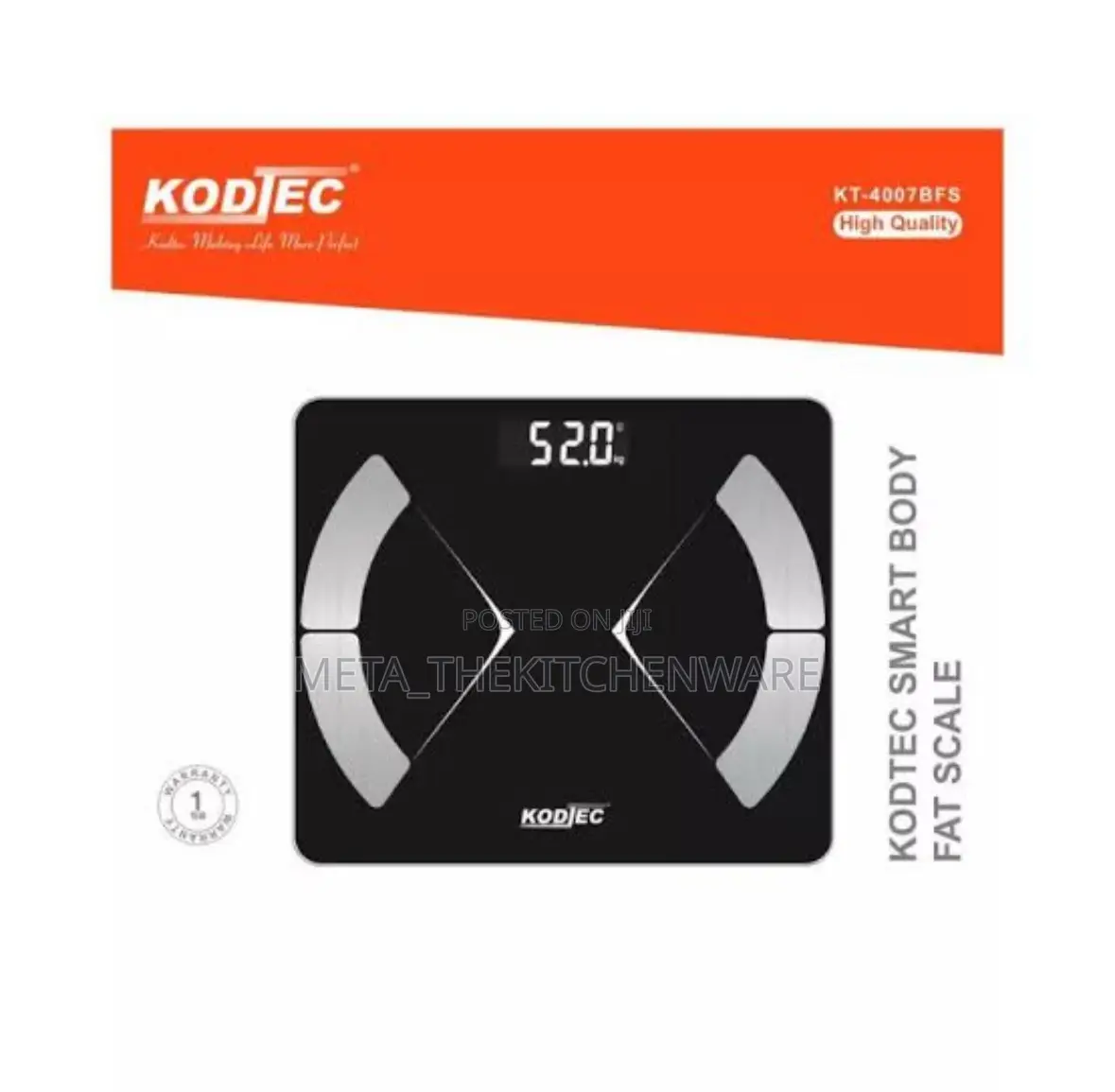 Kodtec Smart Body Fat Scale 180kg