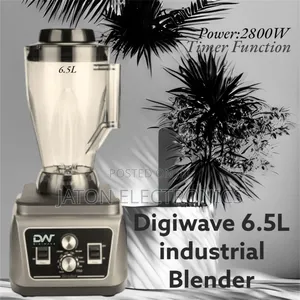 Digiwave 6.5l Commercial Blender With Timer at 
