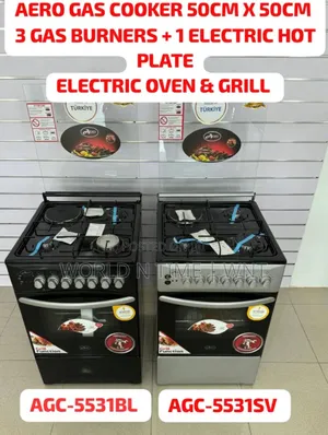 Aero 50cm 3 Gas 1 Electric Hot Plate Agc-5531bl/Sv