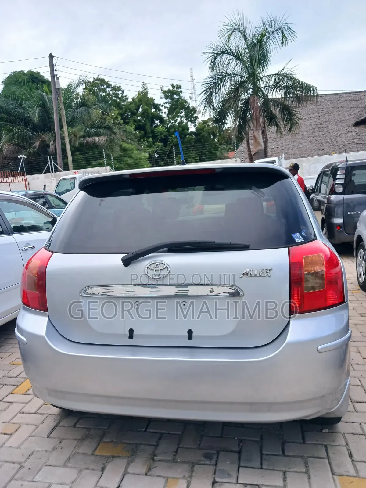 Toyota Allex 2001 Silver