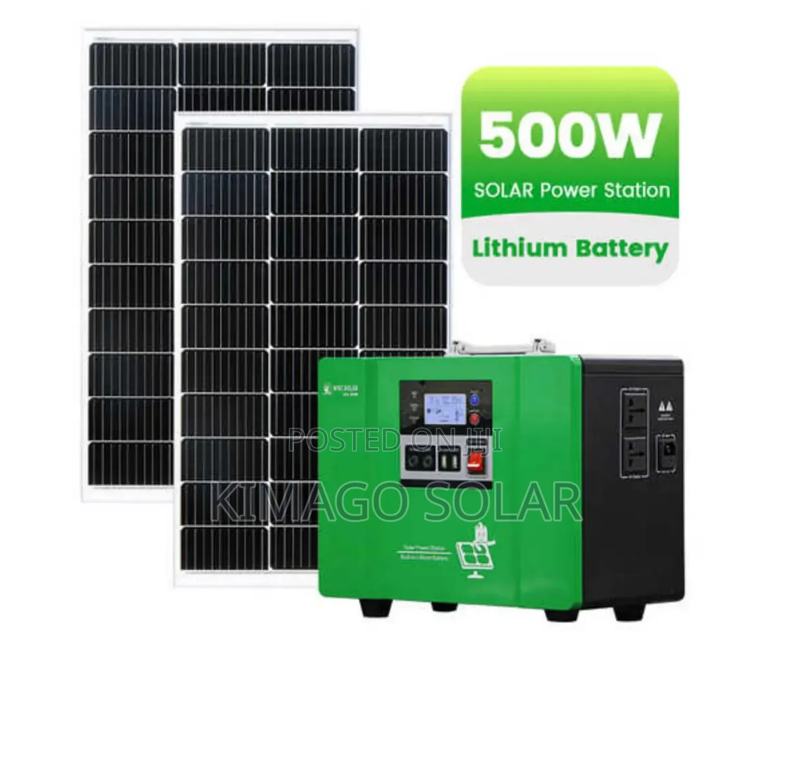 Chaji Simu 10 Kwa Wakati Mmoja Kwa Kutumia Solar 500w