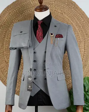 Grey Suit Material