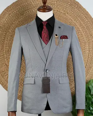 Grey Suit Material