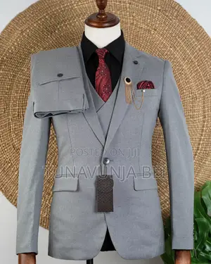 Grey Suit Material