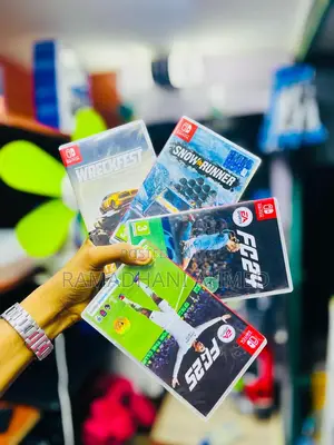 Nintendo Switch With Games