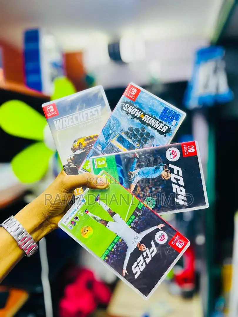 Nintendo Switch With Games