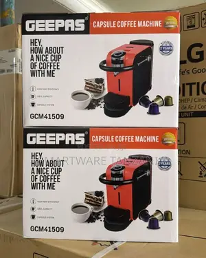 Geepas Capsule Coffee Machine, Single Serve Coffee Brewer