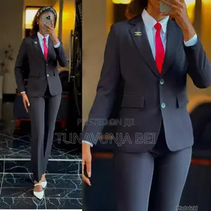 Ladies Suit Two Button ( Sugar Material )