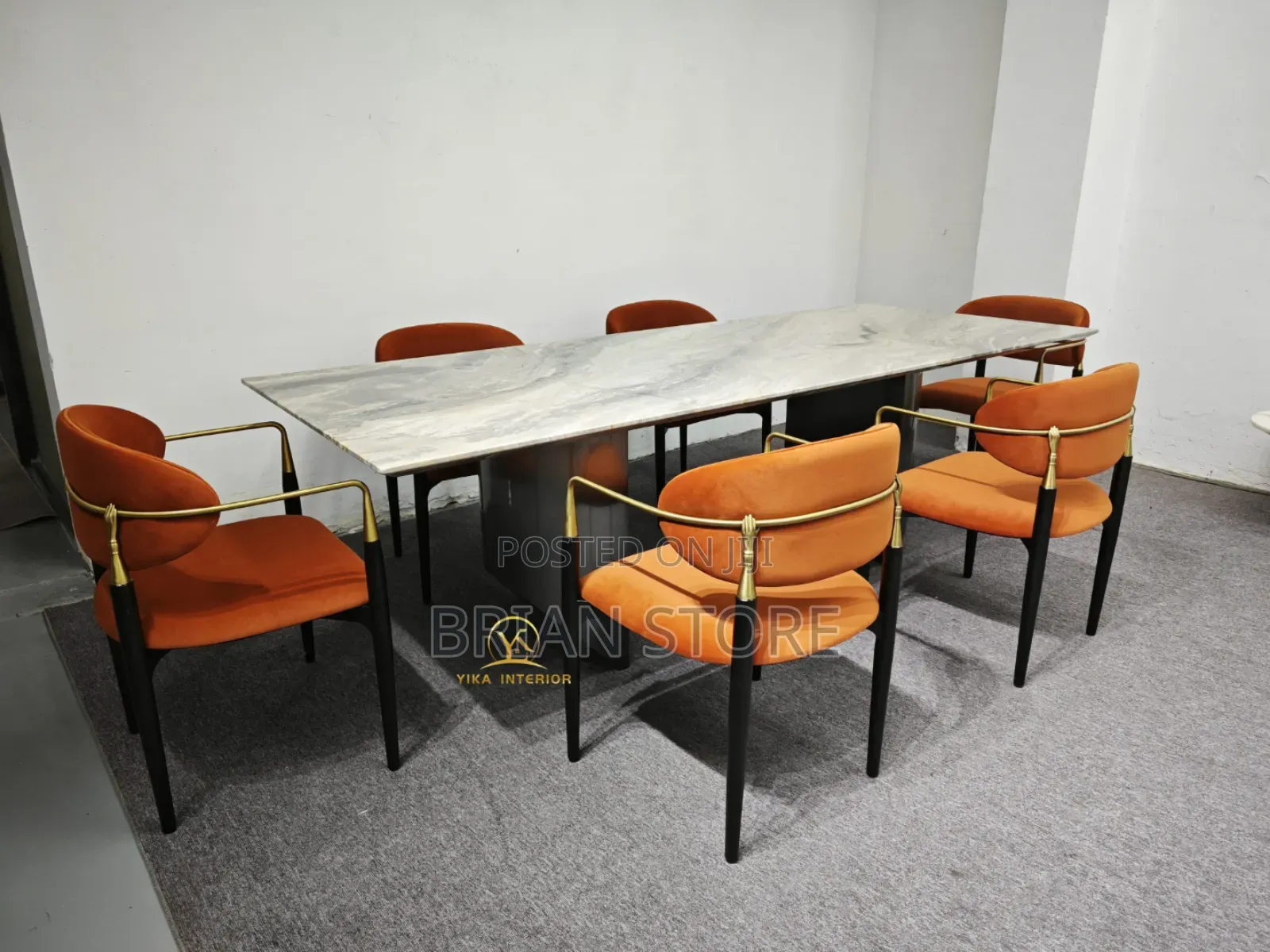 Noble Set 1 Table 6 Chairs(Meza 1 Na Viti 6) Dinning Set