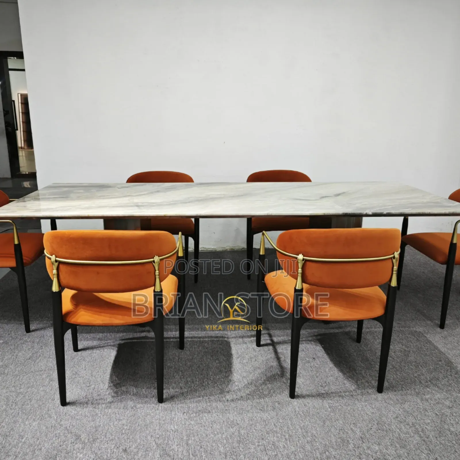 Noble Set 1 Table 6 Chairs(Meza 1 Na Viti 6) Dinning Set