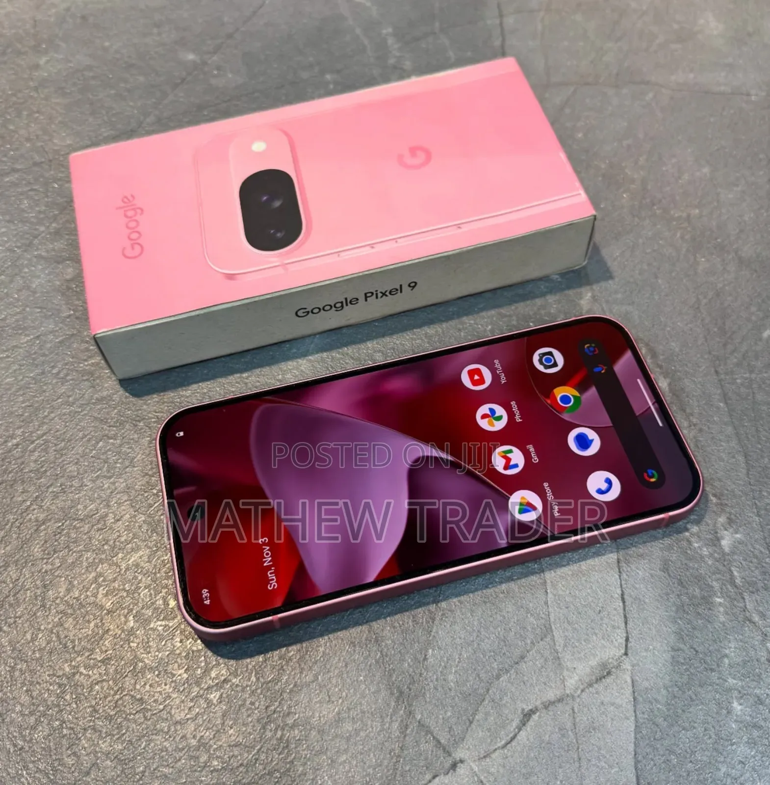 New Google Pixel 9 256 GB Pink
