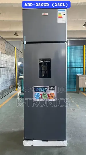 Aero Double Door Refrigerator With Water Dispenser 280l