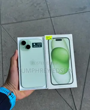 New Apple iPhone 15 128 GB Green