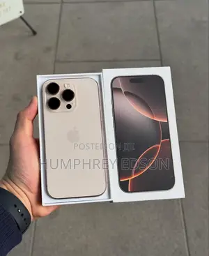 New Apple iPhone 16 Pro 256 GB Rose Gold