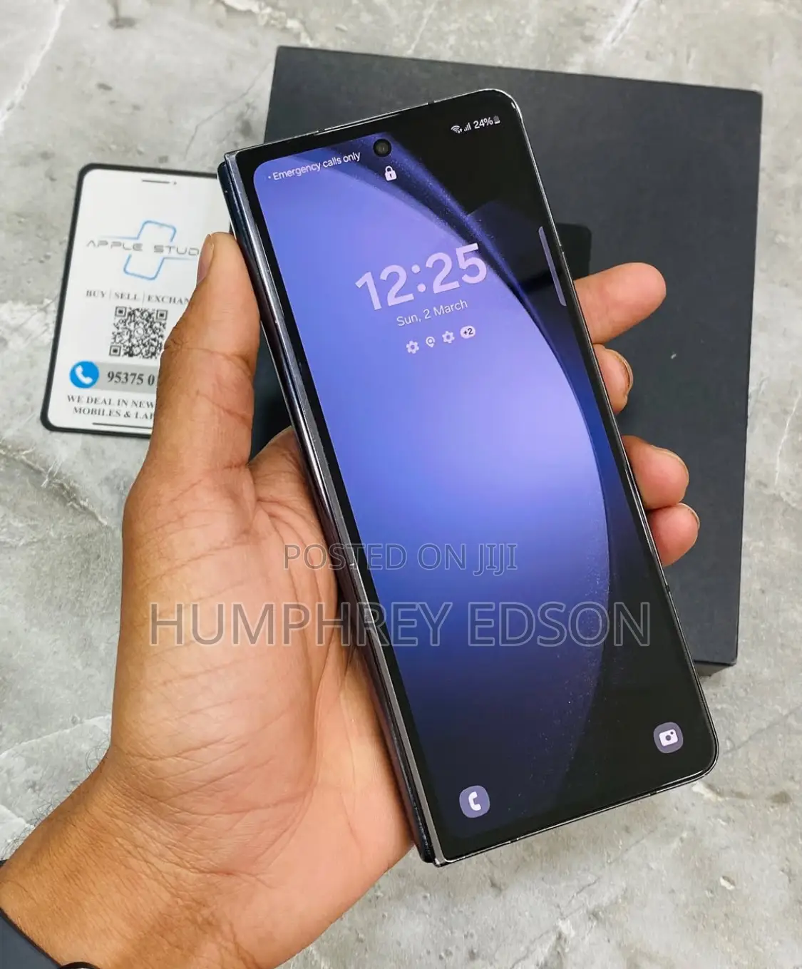 New Samsung Galaxy Z Fold 5 256 GB Black