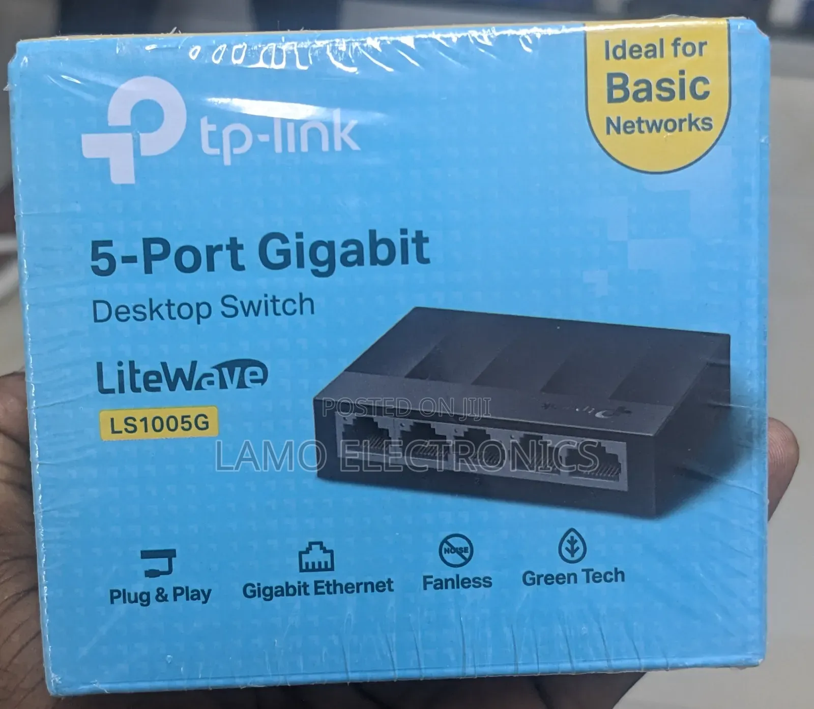 Tp-Link Ls1005g 5-Port Gigabit Switch
