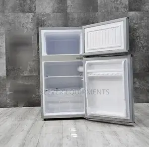 Homebase Double Door Fridge 90l