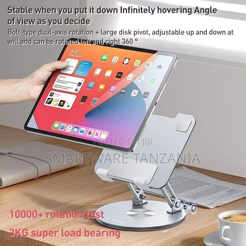 Yesido C293 360 Degree Rotating Foldable Tablet Desk Stand