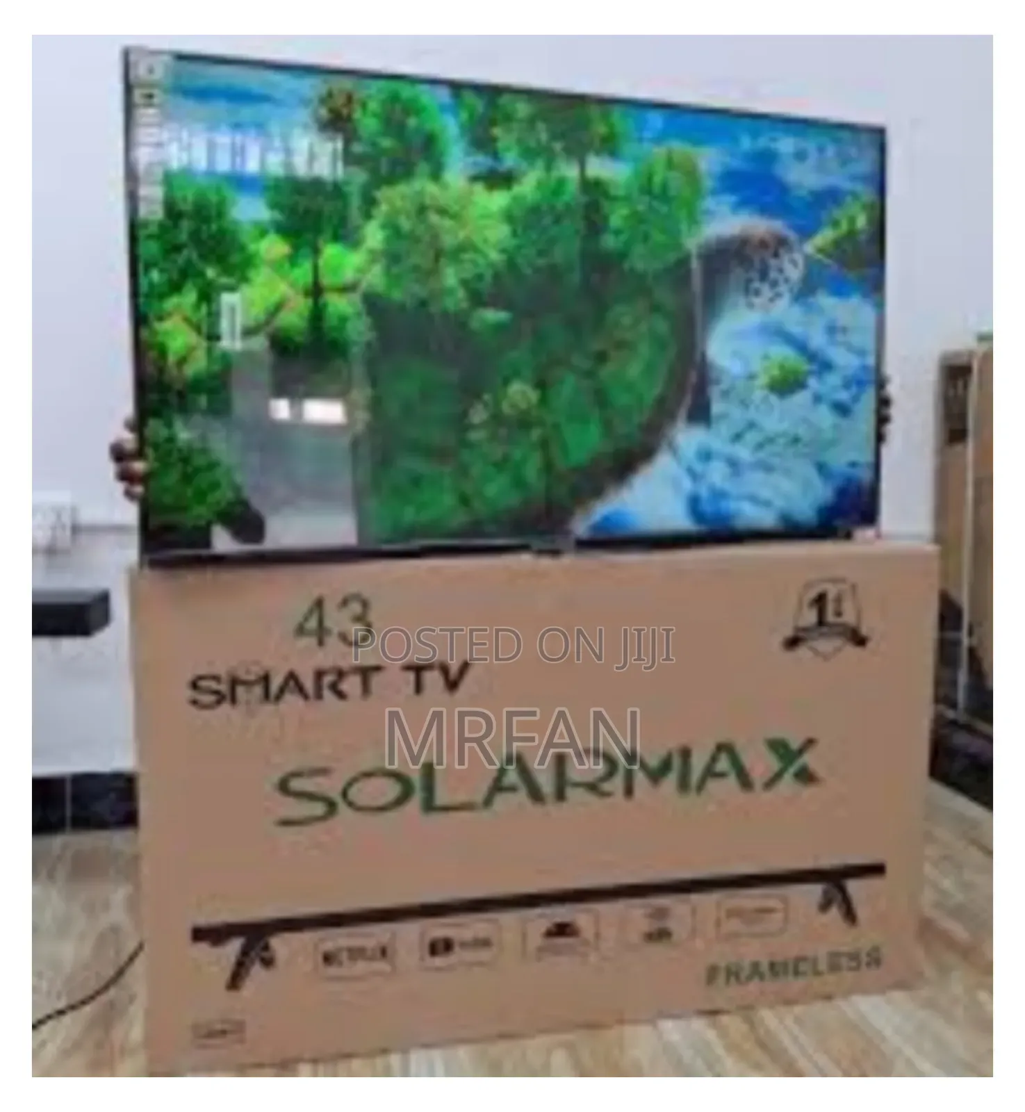Solarmax Inch 43 Frameless Smart Tv