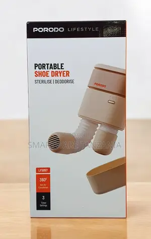 Porodo Lifestyle Hot-Air Shoe Dryer, Quick Heating Drying