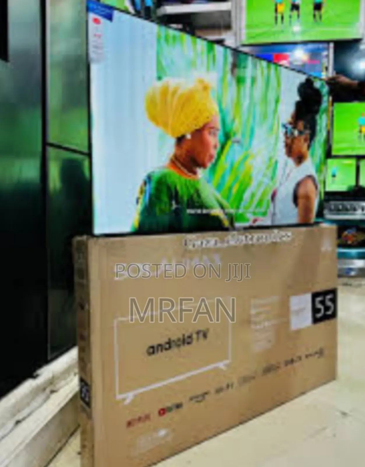 Solarmax Frameless Smart Tv 55 Inch