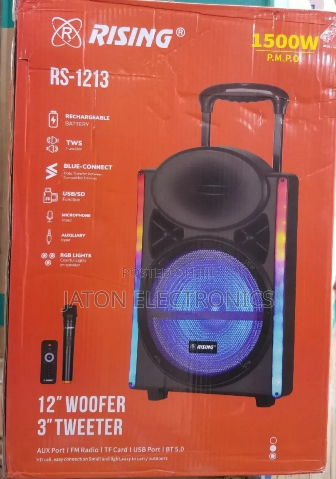 Rising Speaker 
Rs-1213 1500w