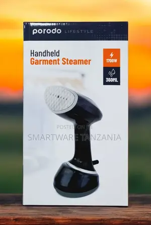 Porodo Handheld Garment Steamer, No-leak Steam Technology