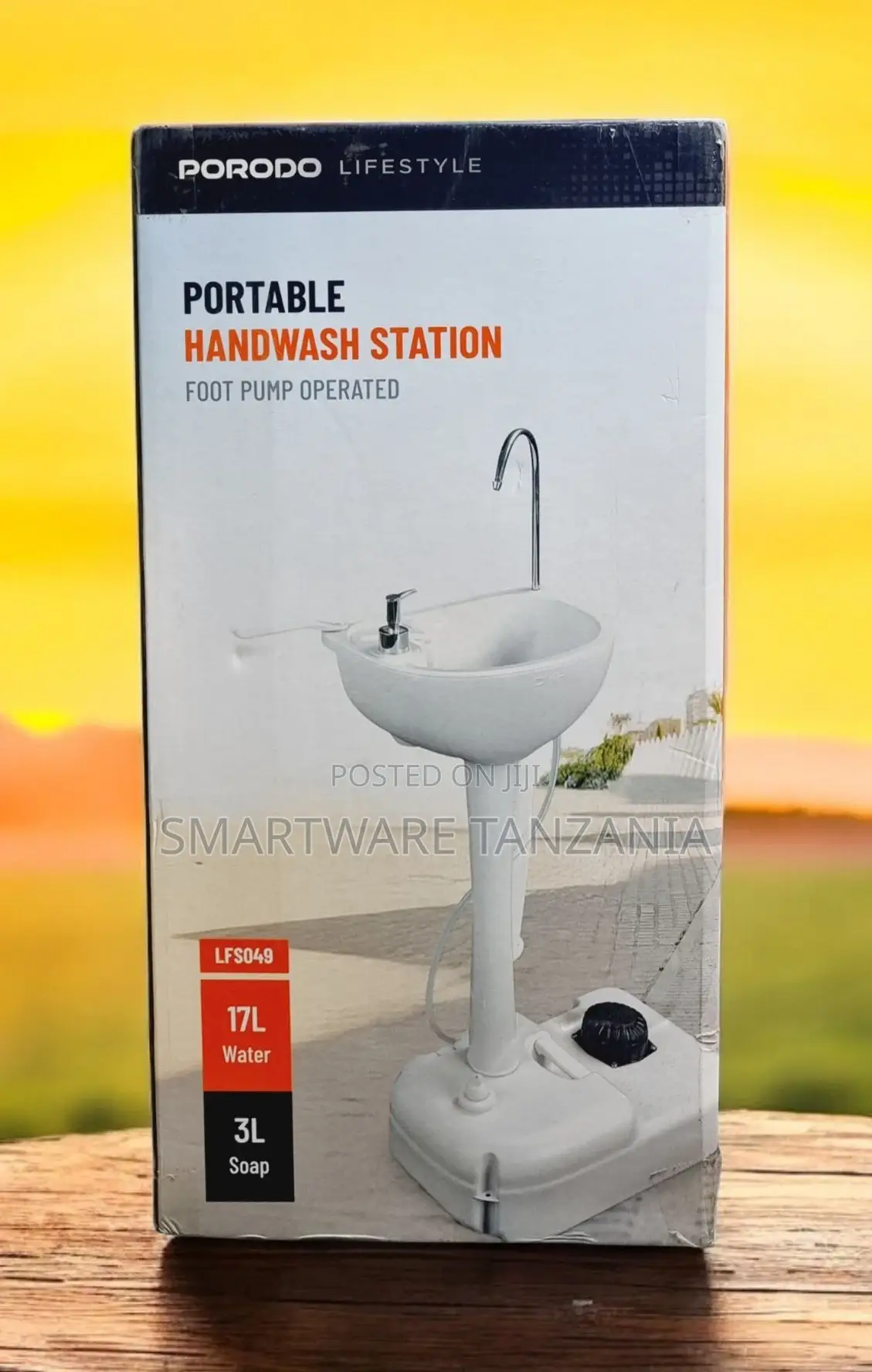 Portable Hand Wash Stand Camping Sink Hand Washing Station