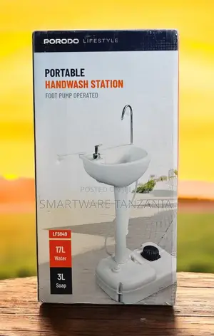 Portable Hand Wash Stand Camping Sink Hand Washing Station