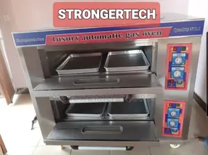 Commercial Gas Oven 2 Deck 4 Trays