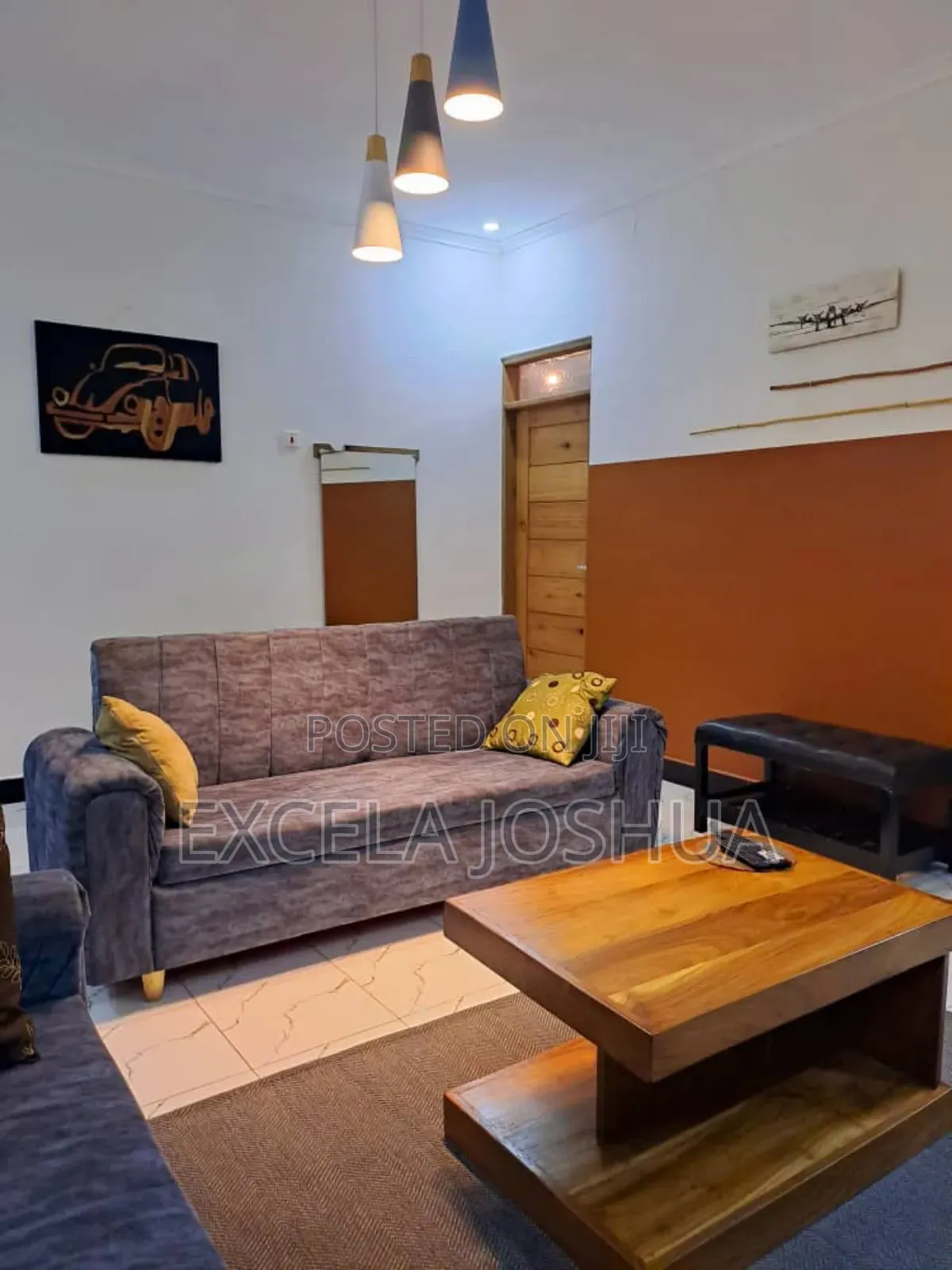 Furnished 2bdrm House in Excela Joshua, Njiro for rent