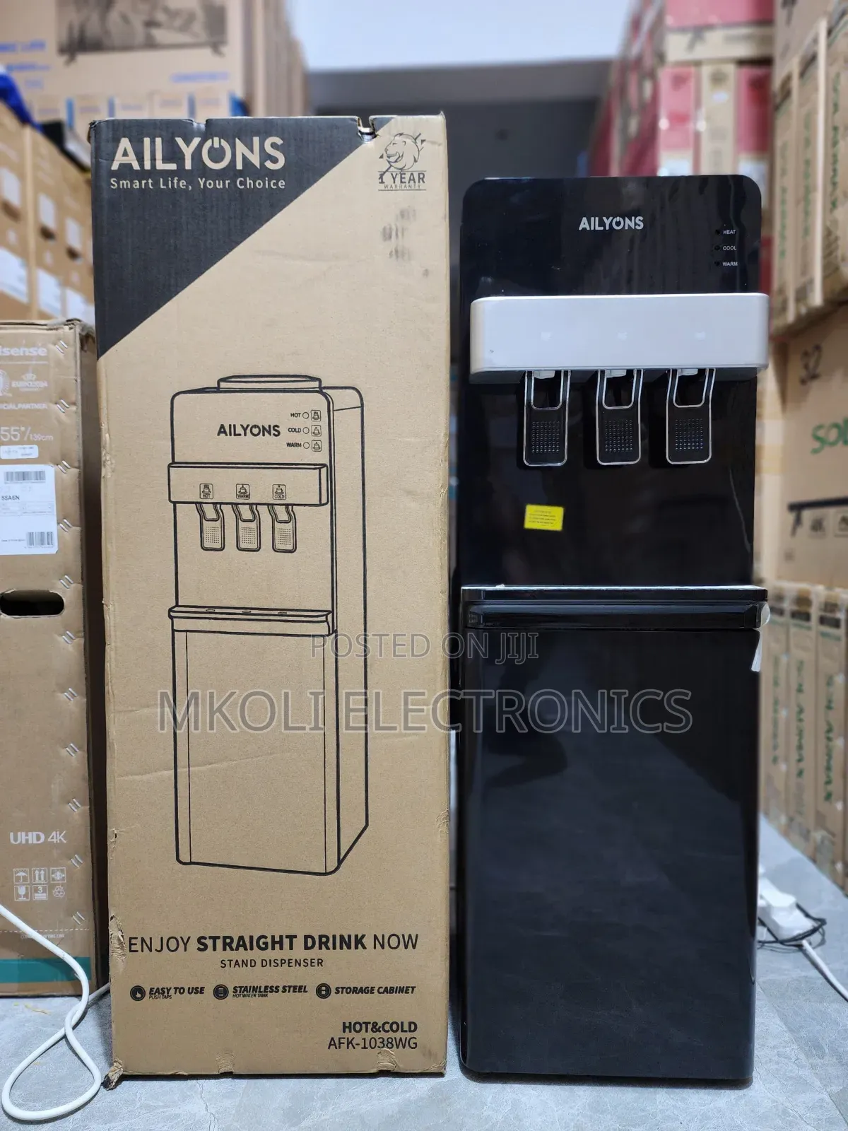Ailyons Water Dispenser Njia Tatu
