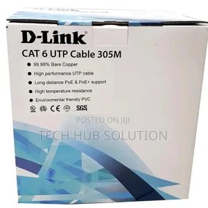 D-Link Cat6 Copper Utp Cable 305m