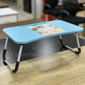Foldable Wooden Mini Laptop Table For Bed, Study Table