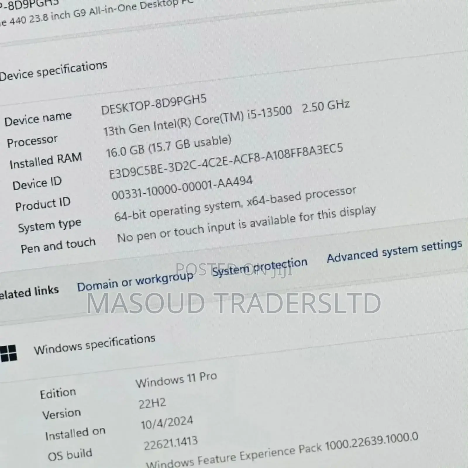 New Desktop Computer HP 16GB Intel Core I5 SSD 512GB