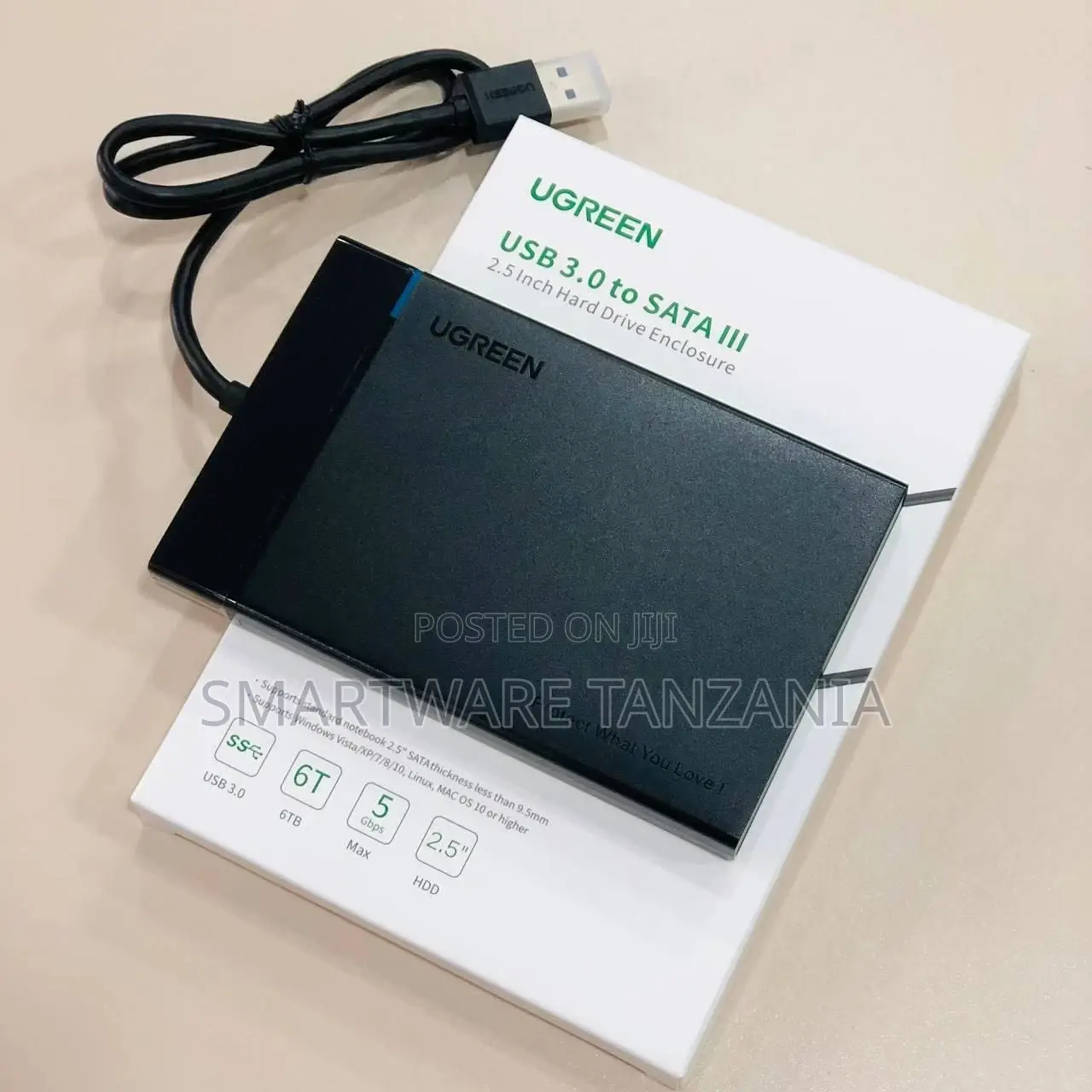 Ugreen 2.5 Inch Hard Drive Enclosure Usb 3.0 To Sata Iii