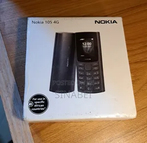 New Nokia 105 Black