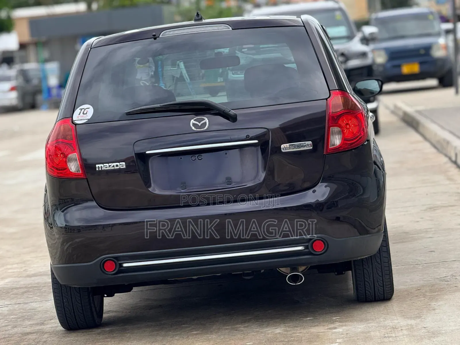 Mazda Verisa 2008 Burgundy