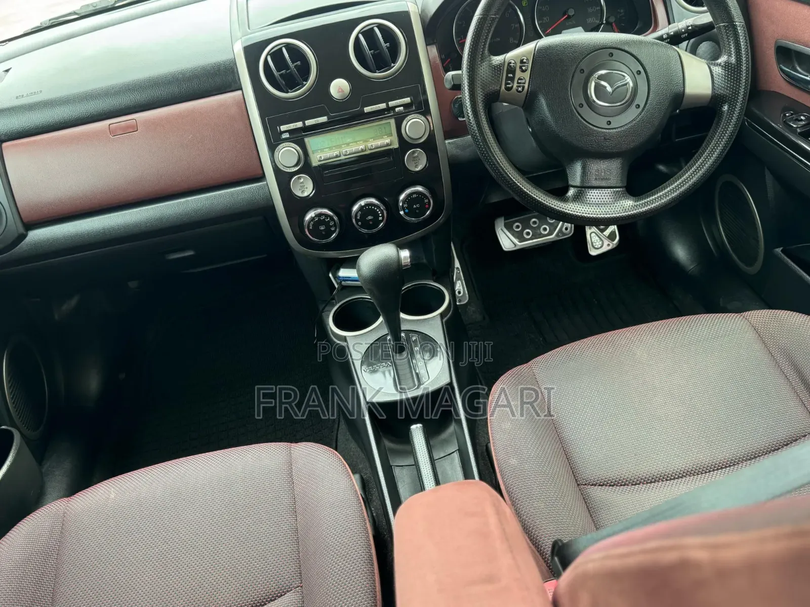 Mazda Verisa 2008 Burgundy