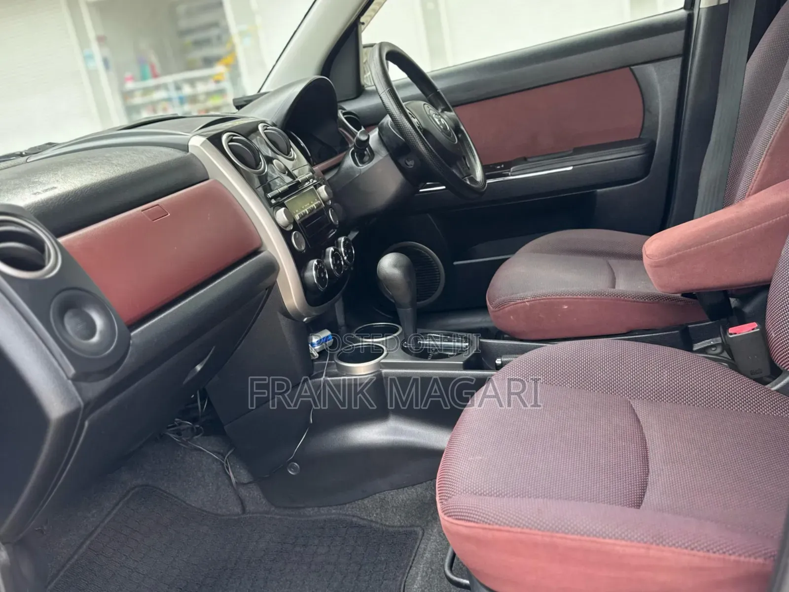 Mazda Verisa 2008 Burgundy