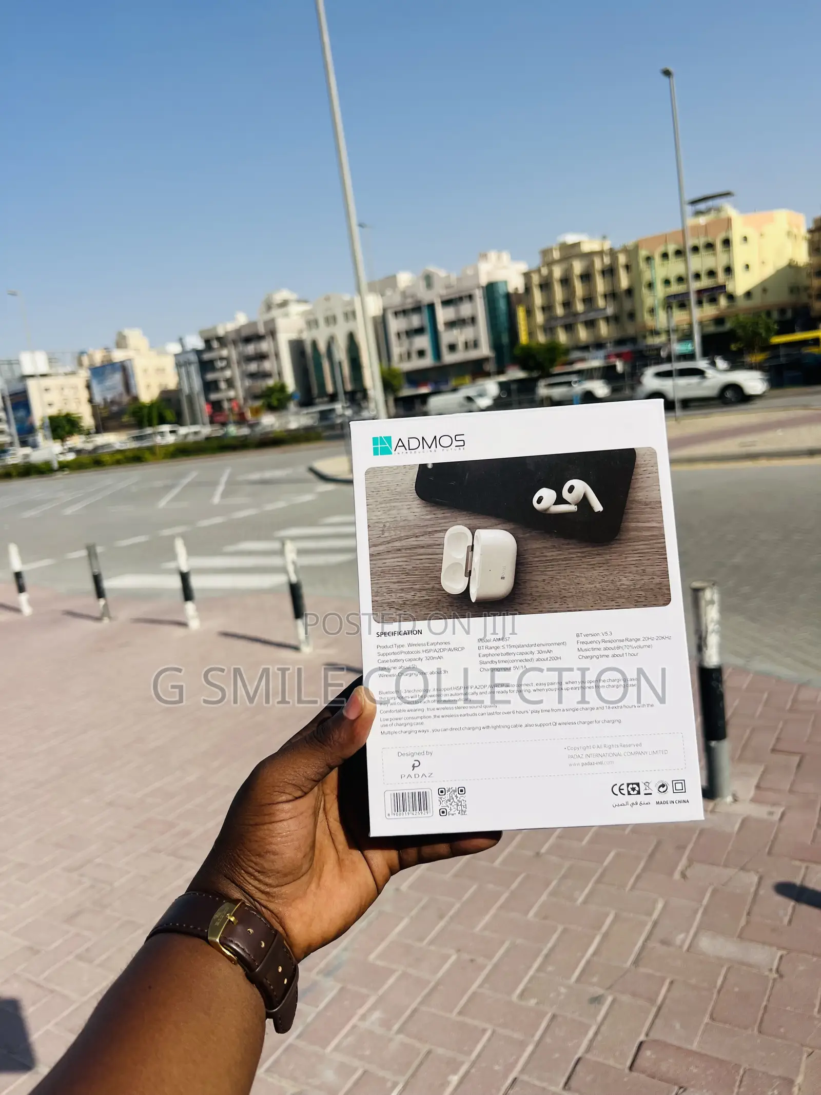 Admos Am-657 Wireless Earbuds