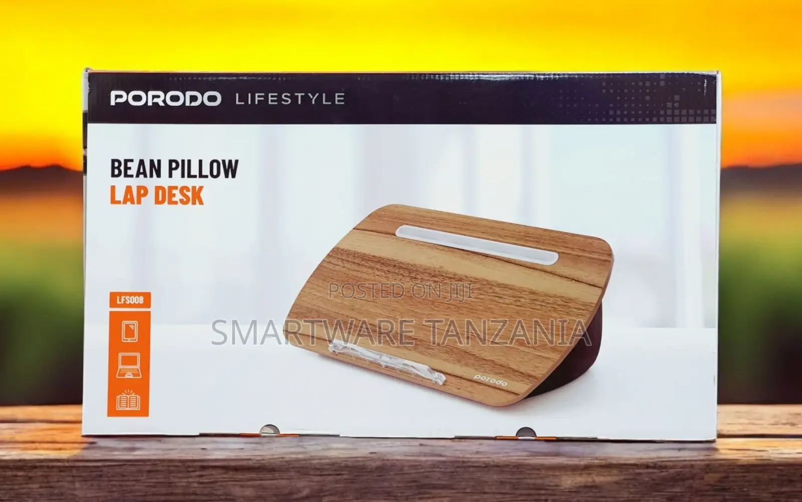 Porodo Laptop Stand With Pillow Base, Multi-Device Support