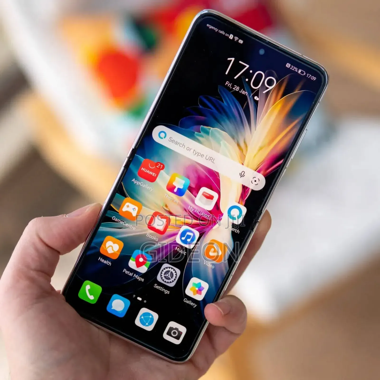 Huawei P50 Pocket 256 GB White