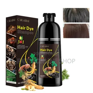 Photo - 3 in 1 Black Hair Dye Shampoo 500gm