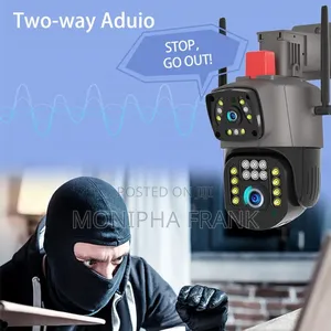 Dual Lens PTZ 4g Camera, Ip66 Waterproof