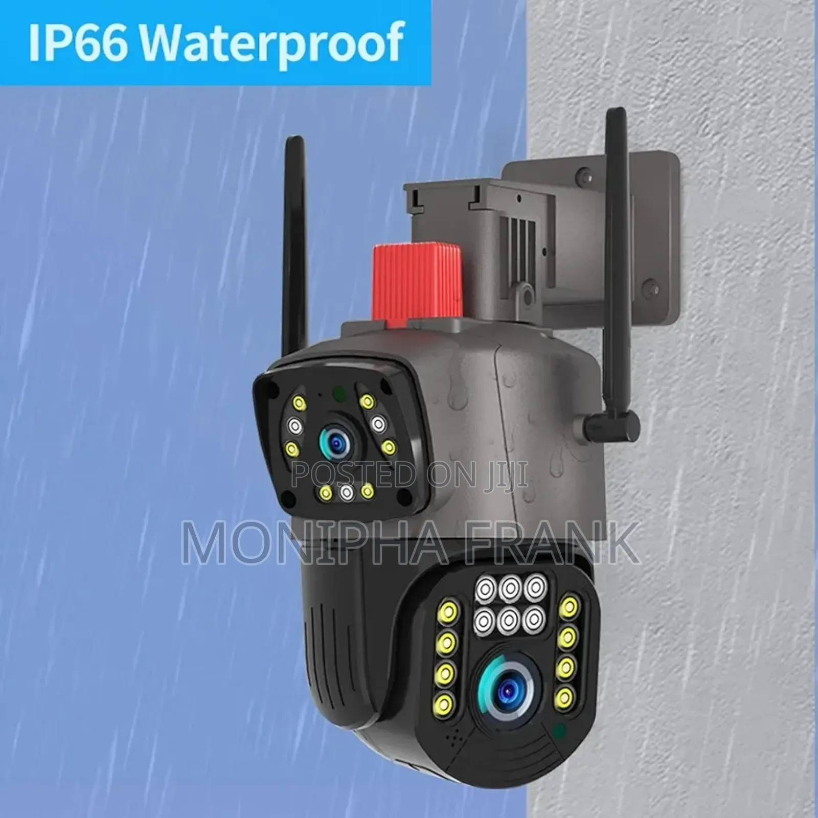 Dual Lens PTZ 4g Camera, Ip66 Waterproof