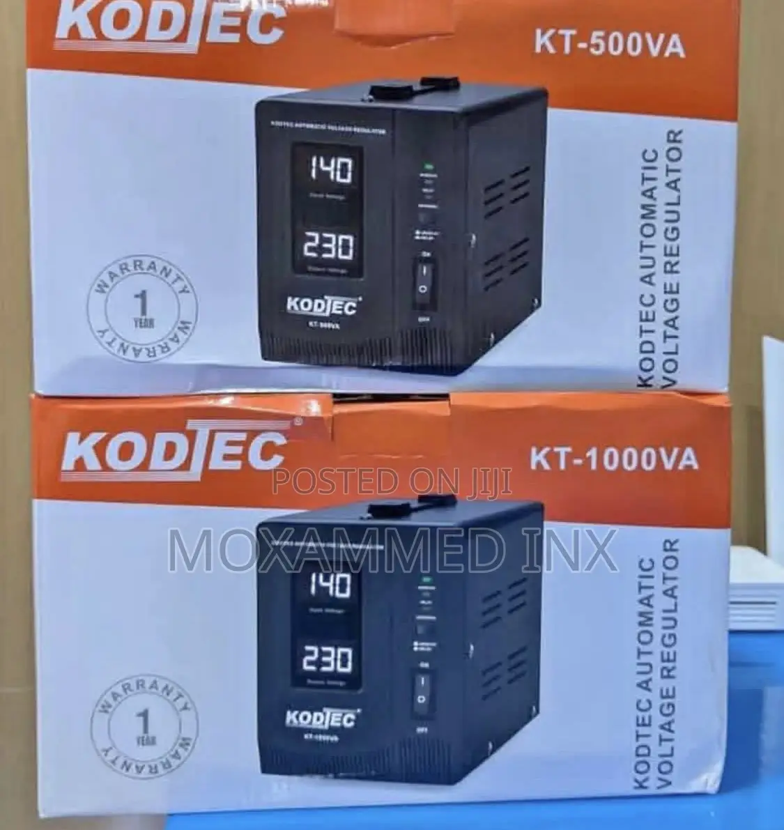 Kodtec Regulator, Kt-500 Va Kt-1000 Va