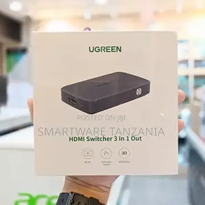 Ugreen Hdmi Switch 3 in 1 Out Hdmi Splitter Port Box Hub