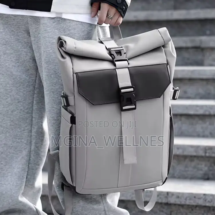 Laptop Backpack Men 15.6 Inch Roll Top Backpac