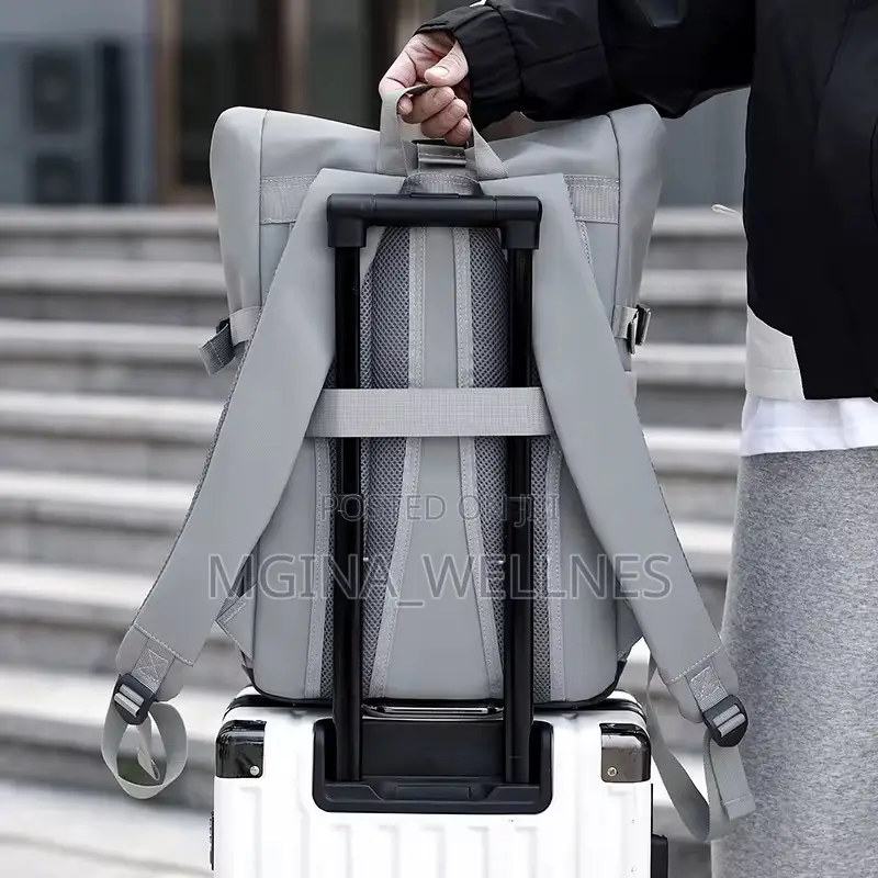 Laptop Backpack Men 15.6 Inch Roll Top Backpac